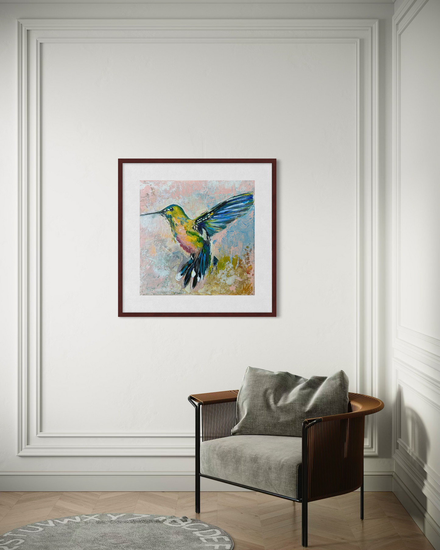 Wings of Freedom – Hummingbird Art Print