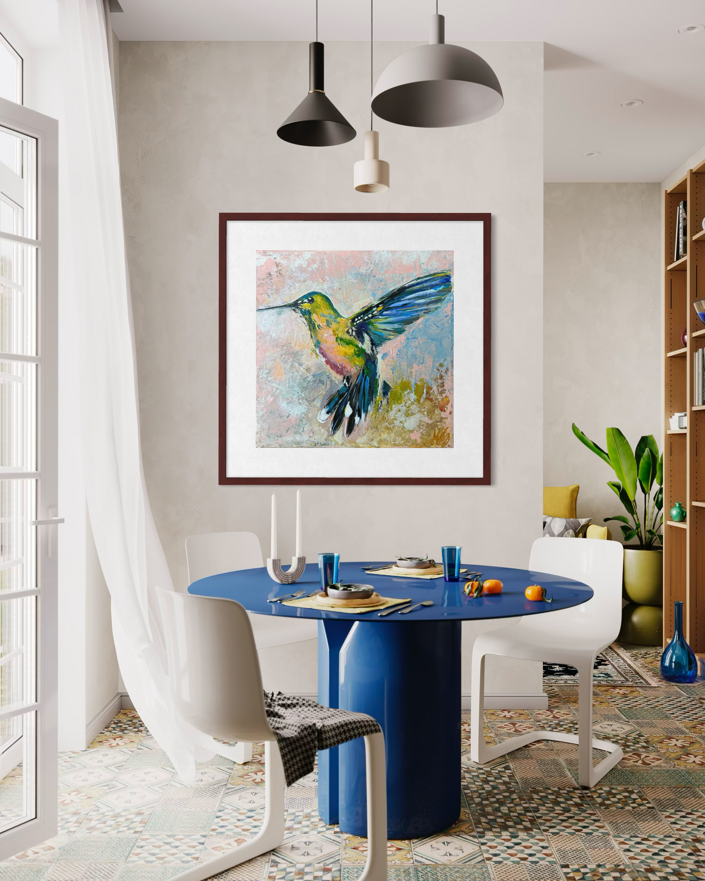 Wings of Freedom – Hummingbird Art Print